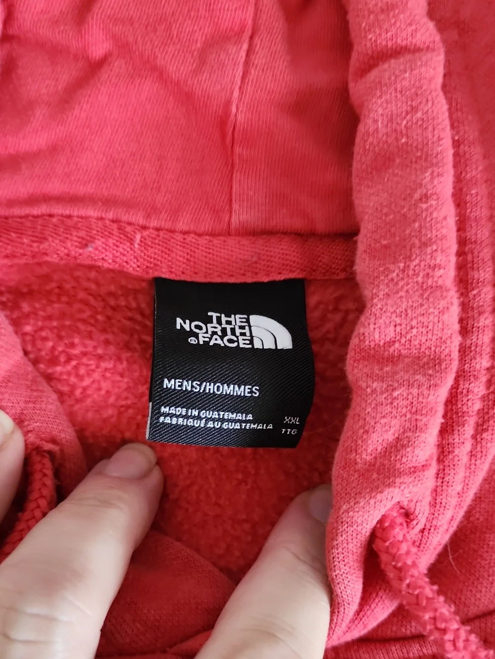 The North Face Men’s Red Crewneck Logo Hoodie XXL